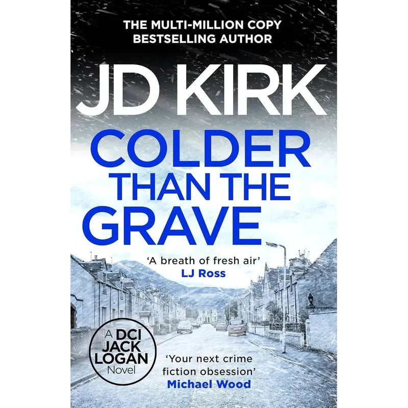 DCI Logan crime thriller book collection by JD Kirk, featuring three Canelo Crime novels in a set.