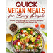Dirty Vegan Fast Easy HB, Quick Vegan Meals Busy People, Vegan Longevity 3 Books Set - The Book Bundle