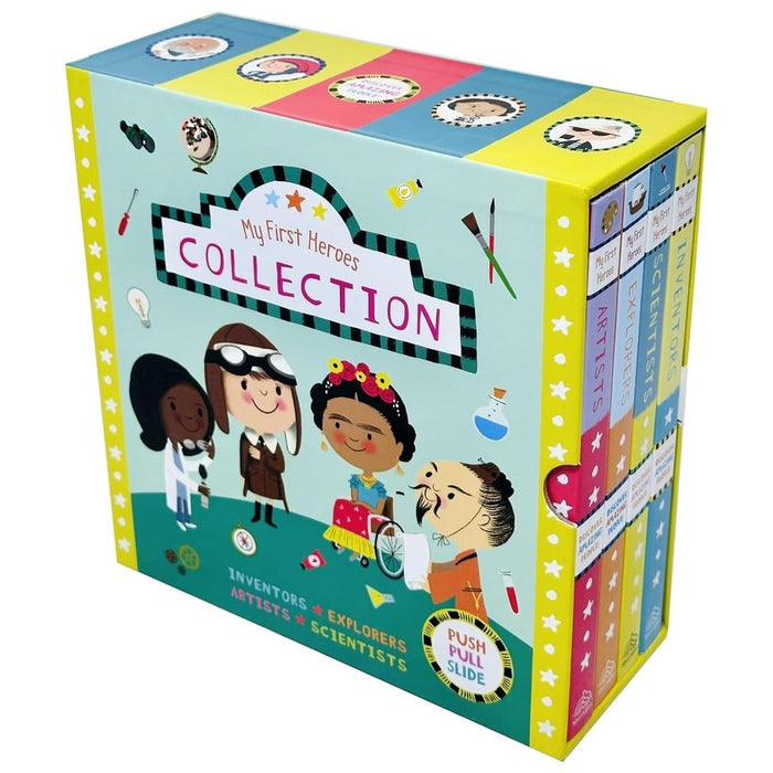 My First Heroes Collection 4 Books Set (Artists, Explorers, Scientists and Inventors) - The Book Bundle