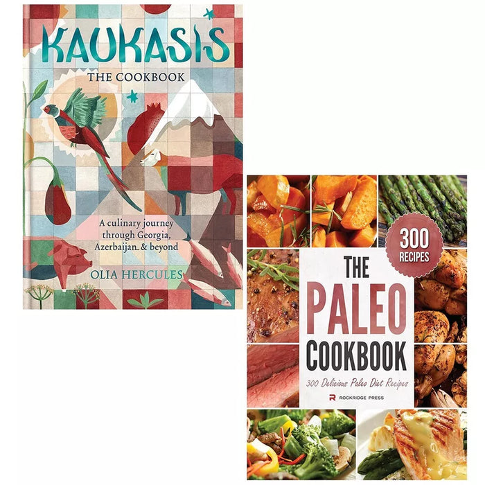 Kaukasis Cookbook Olia Hercules, Paleo Cookbook Rockridge Press 2 Books Set - The Book Bundle
