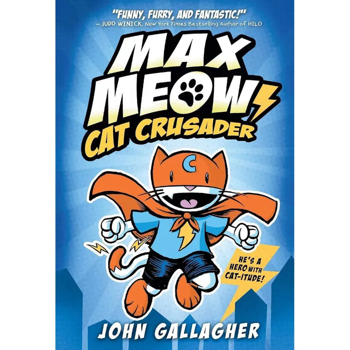 Max Meow A Graphic Novel 1 - 4 Books Collection Set by John Gallagher - The Book Bundle