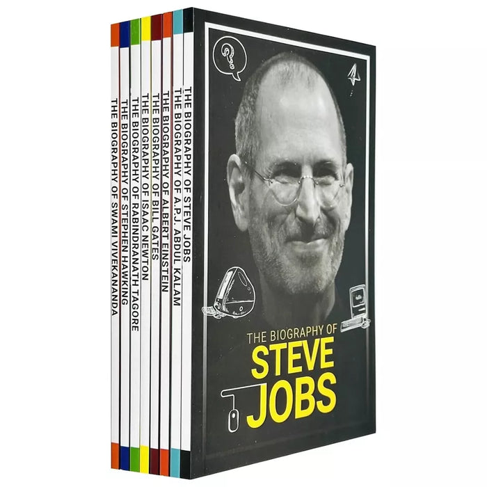 Legends and Legacies Series 8 Books Collection Set Biography of Stephen Hawking - The Book Bundle