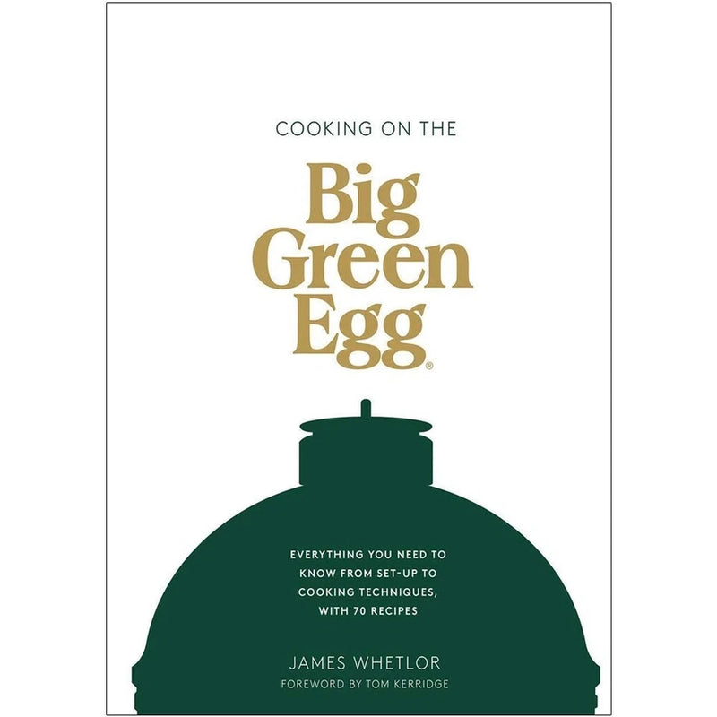 Cooking on the Big Green Egg BBQ Bible book set featuring James Whetlor and Andy Husbands from Quadrille Publishing.