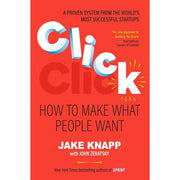 Jake Knapp, John Zeratsky Collection 2 Books Set Click, Sprint Braden Kowitz - The Book Bundle
