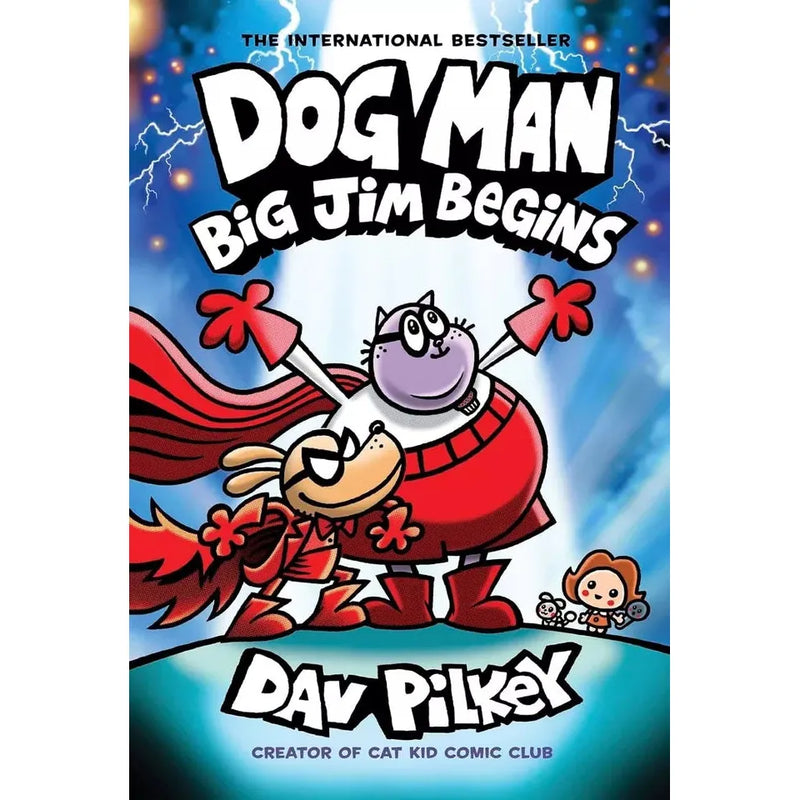 Dog Man Series Collection 3 Books Set by Dav Pilkey (Books 11-13) Hardcover - The Book Bundle
