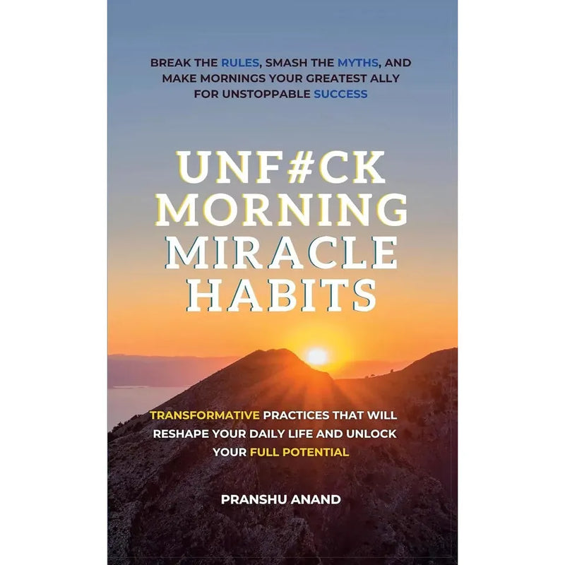 Micro Habits, UnF#ck Morning Miracle Habits, Make Change That Lasts 3 Books Set - The Book Bundle