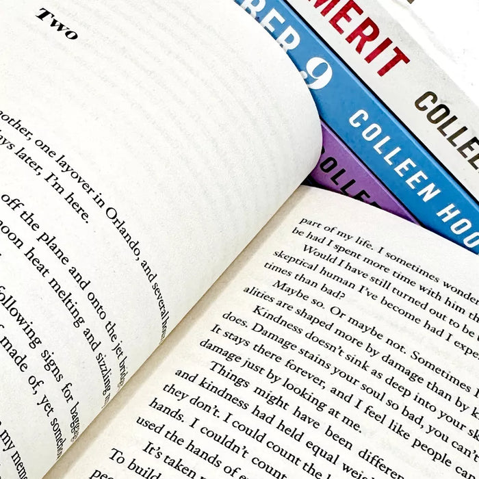 Colleen Hoover Collection 5 Books Set (Heart Bones, November 9, Without Merit, Ugly Love, Confess) - The Book Bundle