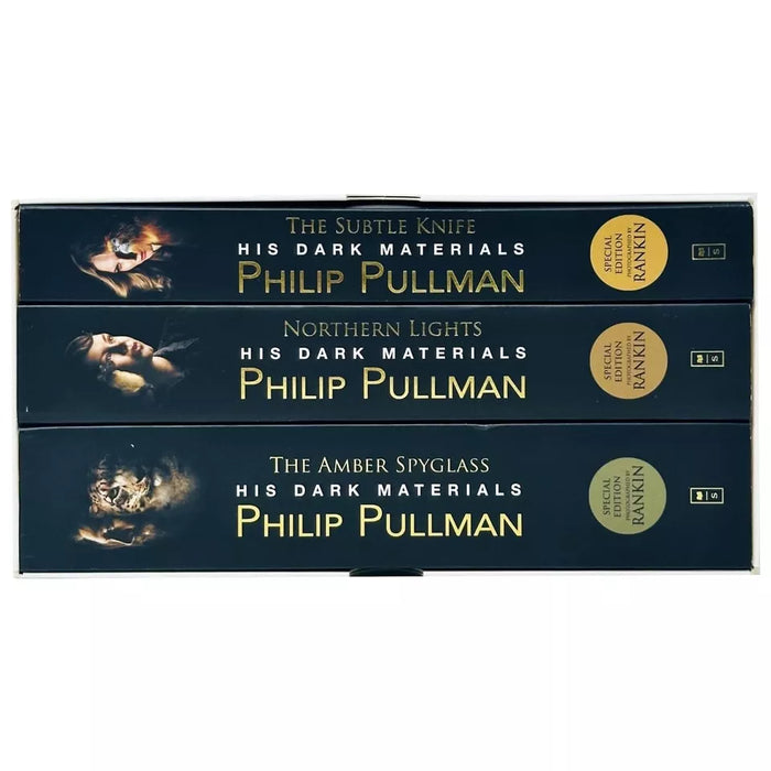 His Dark Materials Trilogy 3 Books Collection Set by Philip Pullman (Northern Lights, The Subtle Knife, The Amber Spyglas) - The Book Bundle