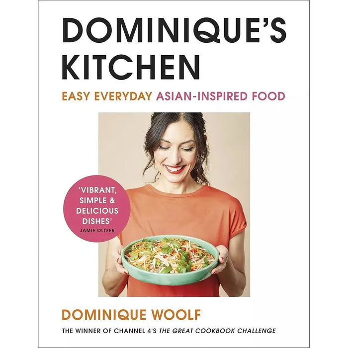 Dominique Woolf Collection 2 Books Set Asian Pantry, Dominique’s Kitchen Hardcover - The Book Bundle