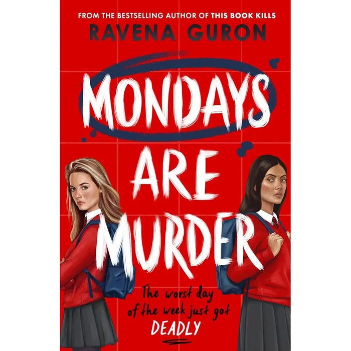 Ravena Guron Collection 3 Books Set (Mondays Are Murder, This Book Kills and Catch Your Death) - The Book Bundle