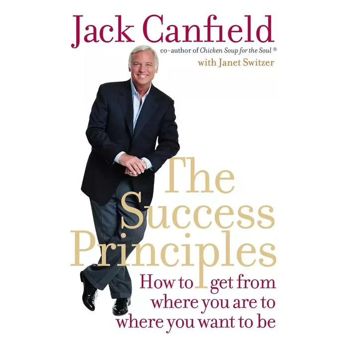 Jack Canfield 2 Books Set The Success Principles Workbook Paperback New - The Book Bundle