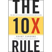 Grant Cardone 10X Rule, Creating Your Fate, Bee-come Indispensable 3 Books Set - The Book Bundle