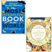 Edward Brooke-Hitching Collection 2 Books Set Golden Atlas,Most Interesting HB - The Book Bundle
