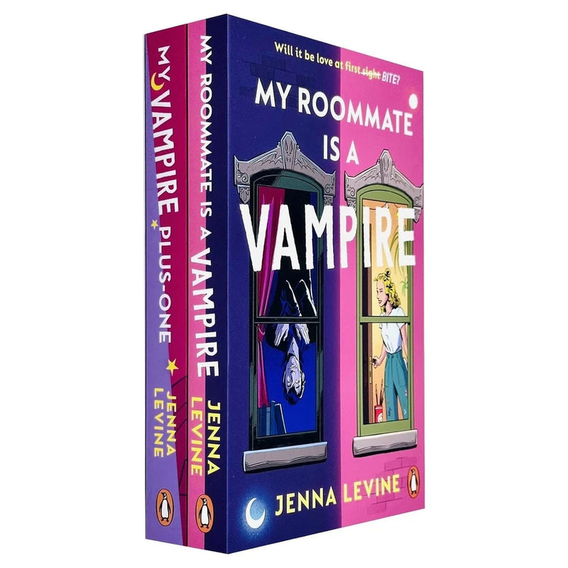 My Vampires Series 2 Books Collection Set by Jenna Levine My Vampire Plus-One - The Book Bundle