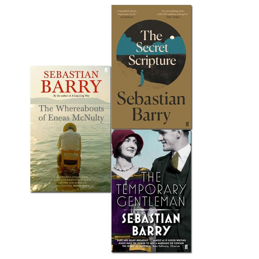 Sebastian Barry McNulty Family Series 3 Books Collection Set Temporary Gentleman - The Book Bundle
