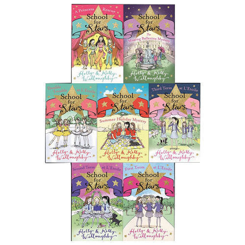 School for Stars Kelly & Holly Willoughby Series Collection (1-7) Books Set - The Book Bundle