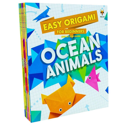 Step By Step Guide To Easy Origami For Beginners 8 Books Set Collection - The Book Bundle