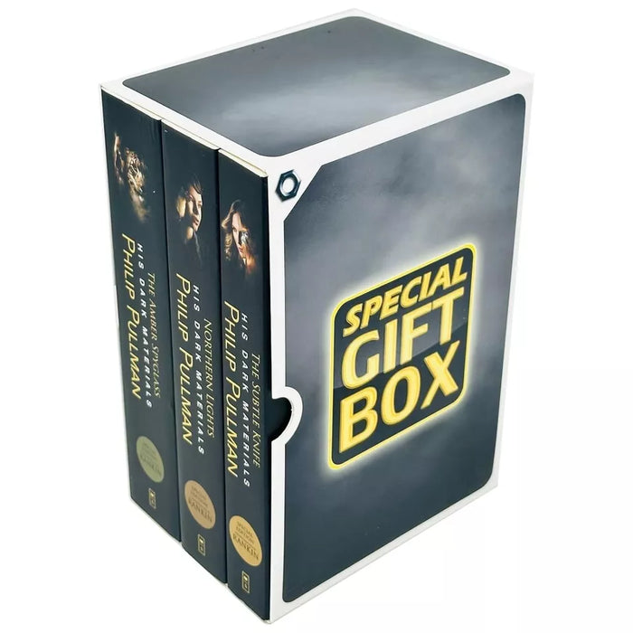 His Dark Materials Trilogy 3 Books Collection Set by Philip Pullman (Northern Lights, The Subtle Knife, The Amber Spyglas) - The Book Bundle