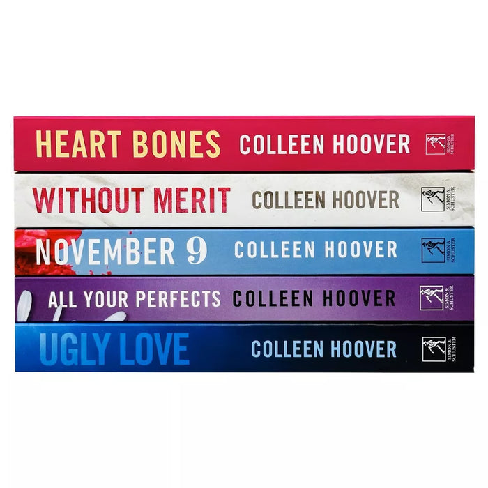 Colleen Hoover Collection 5 Books Set (Heart Bones, November 9, Without Merit, Ugly Love, Confess) - The Book Bundle