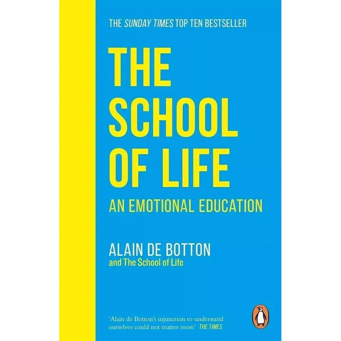Alain de Botton Collection 2 Books Set (A Therapeutic Journey, School of Life) - The Book Bundle