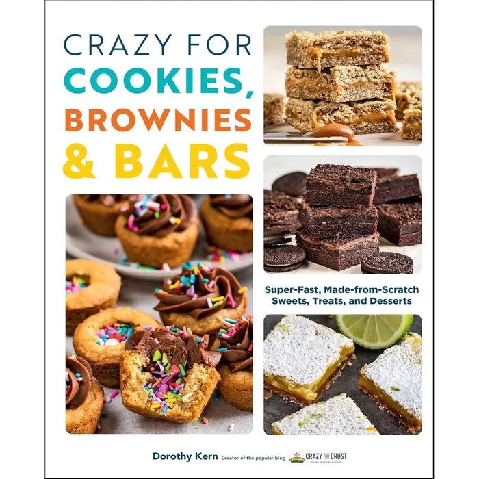 PING, Crazy For Cookies Brownies Bars, Twochubbycubs The Cookbook 3 Books Set - The Book Bundle