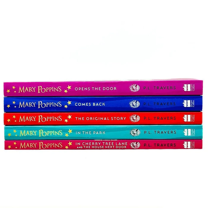 Mary Poppins Complete 5 Books Collection Set by P. L. Travers (Collins Modern Classics) - The Book Bundle