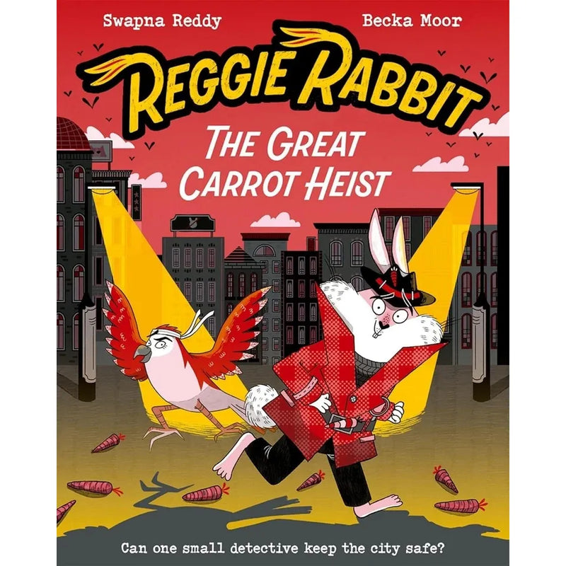 Set of four Reggie Rabbit Series books by Swapna Reddy in paperback, featuring colorful covers from the Oxford University Press collection.
