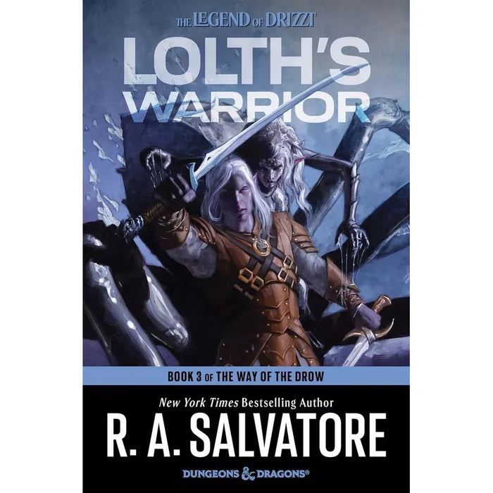 Way of the Drow Series Collection 3 Books Set by R. A. Salvatore Starlight Encla - The Book Bundle