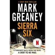 Six paperback books from the Gray Man series by Mark Greaney, featuring cover art and spines of the fiction collection set.