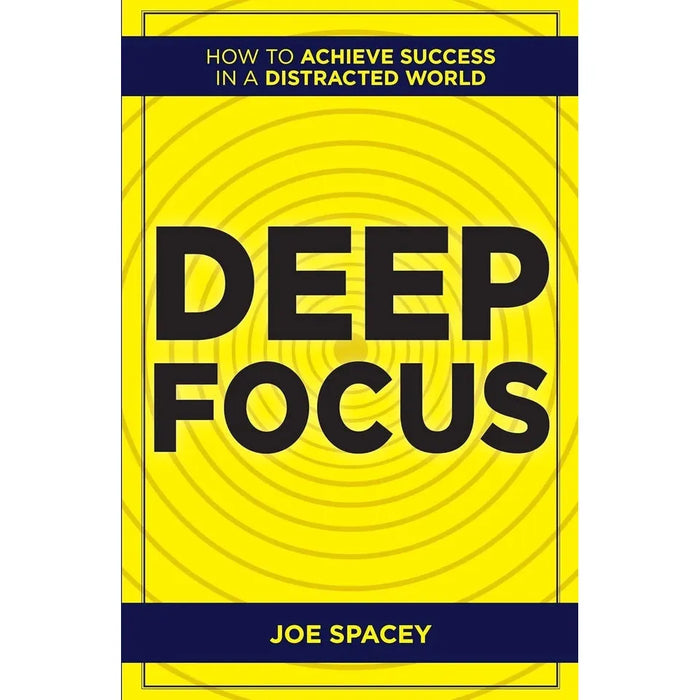 Deep Focus, 4-Hour Work Week Timothy Ferriss, My F*cking Job Sucks 3 Books Set - The Book Bundle