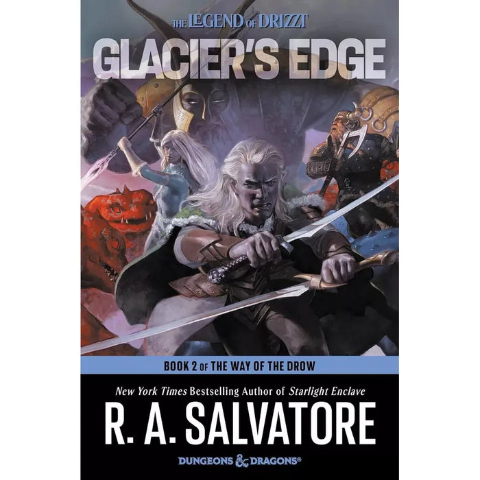 Way of the Drow Series Collection 3 Books Set by R. A. Salvatore Starlight Encla - The Book Bundle