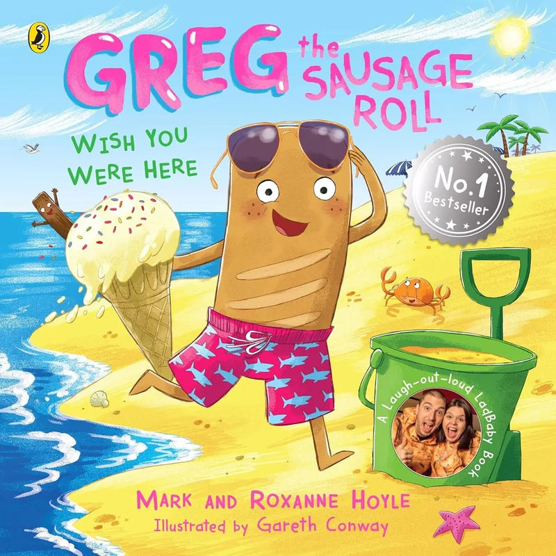 Greg the Sausage Roll 5 Books Collection Set by Mark Hoyle Egg-cellent Easter - The Book Bundle
