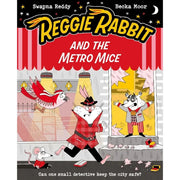 Set of four Reggie Rabbit Series books by Swapna Reddy, fiction paperback collection published by Oxford University Press.
