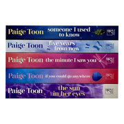 Paige Toon Collection of five fiction paperback books by Paige Toon, featuring colorful covers and title designs.
