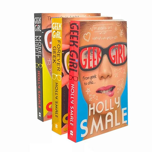 Geek Girl Series Holly Smale 3 Books Collection Set (Model Misfit, Forever Geek) - The Book Bundle