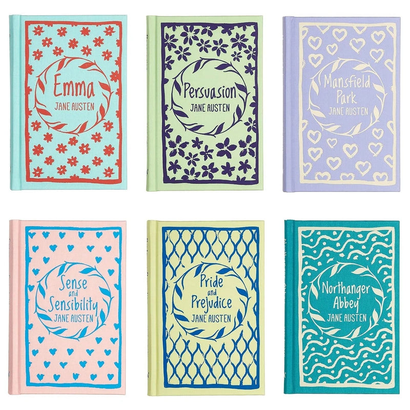 The Jane Austen Collection 6 Books Box Set (Sense and Sensibility, Emma, Persuasion, Mansfield) - The Book Bundle