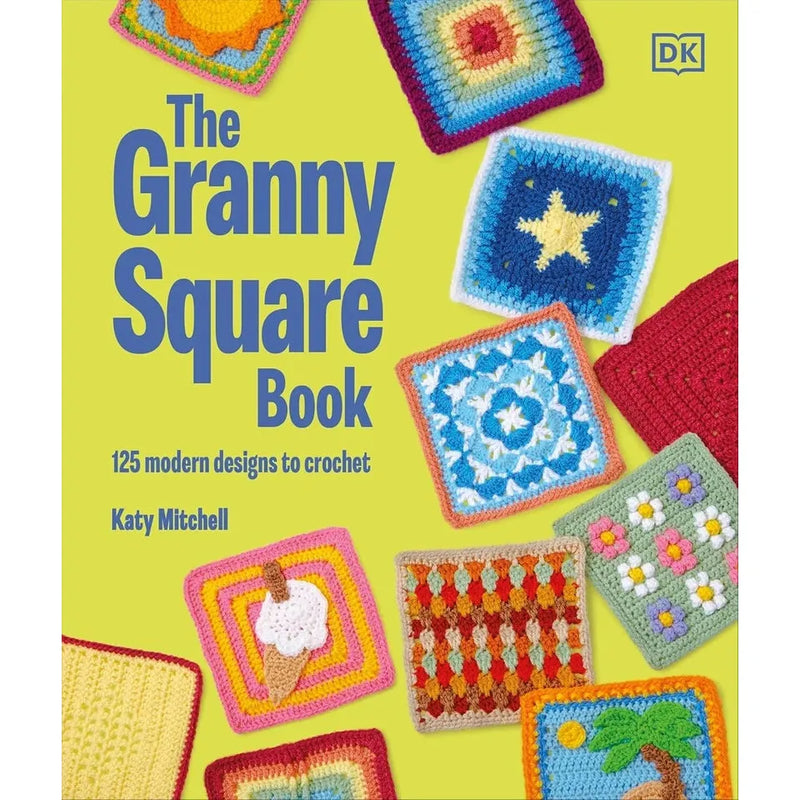 Granny Square (HB), Cute Easy Crochet with Flowers, Knitted Home 3 Books Set - The Book Bundle