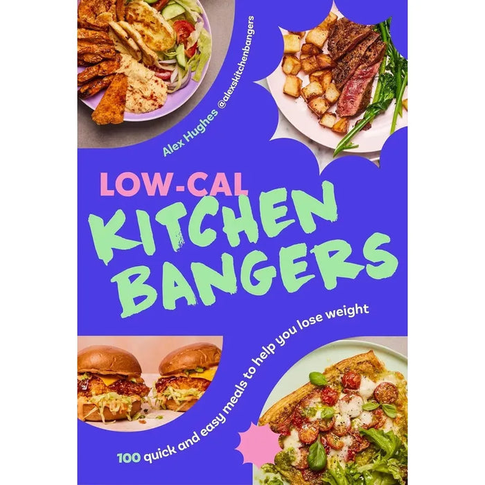 Low-Cal Kitchen Bangers (HB), Ultra Low Cholesterol Recipe Cookbook 2 Books Set - The Book Bundle