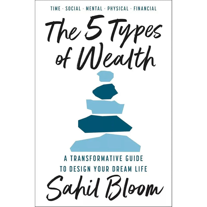 5 Types of Wealth HB,Stronger Mind Body Life,Counseling Skills Managers 3 Books Set - The Book Bundle