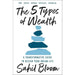 5 Types of Wealth HB,Stronger Mind Body Life,Counseling Skills Managers 3 Books Set - The Book Bundle
