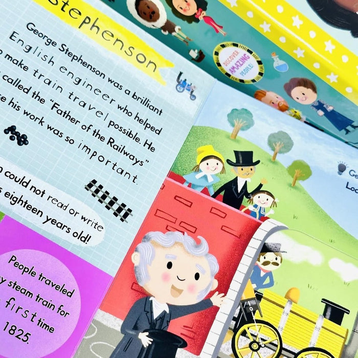 My First Heroes Collection 4 Books Set (Artists, Explorers, Scientists and Inventors) - The Book Bundle