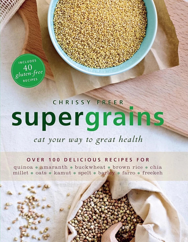 Supergrains & Superlegumes 2 Books Collection Set by Chrissy Freer - Non Fiction - Paperback