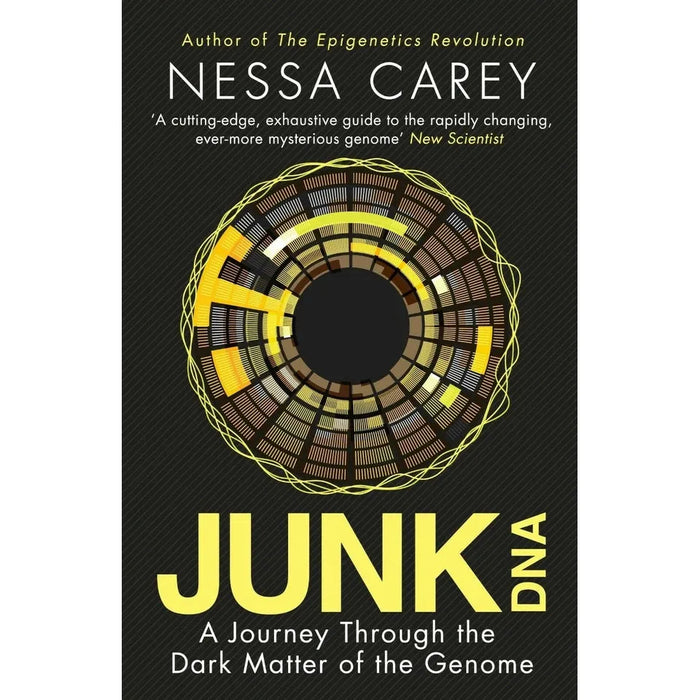 Nessa Carey 2 Books Collection Set Junk DNA,Epigenetics Revolution Paperback - The Book Bundle