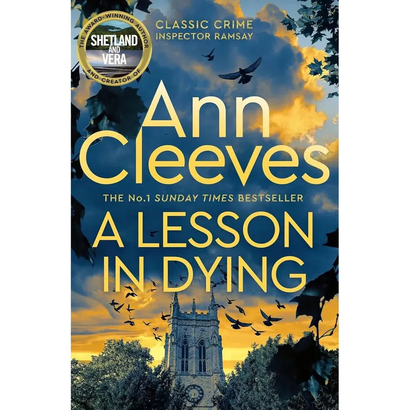 Inspector Ramsay Collection 3 Books Set by Ann Cleeves A Lesson in Dying,Murder - The Book Bundle