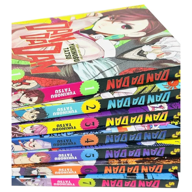 Dandadan 7 Books Collection Set by Yukinobu Tatsu (Vol 1-7) - The Book Bundle