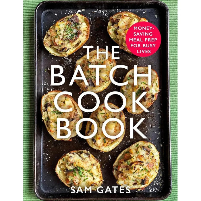Batch Lady Rapid Dinners, Batch Cook Sam Gates, Slim 800 Hot Air Fryer 3 Books Collection Set - The Book Bundle