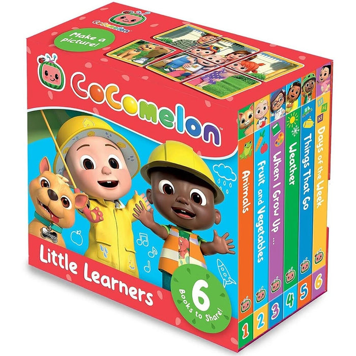 CoComelon Pocket Library, Little Learners Pocket Library 12 Books by Cocomelon - The Book Bundle