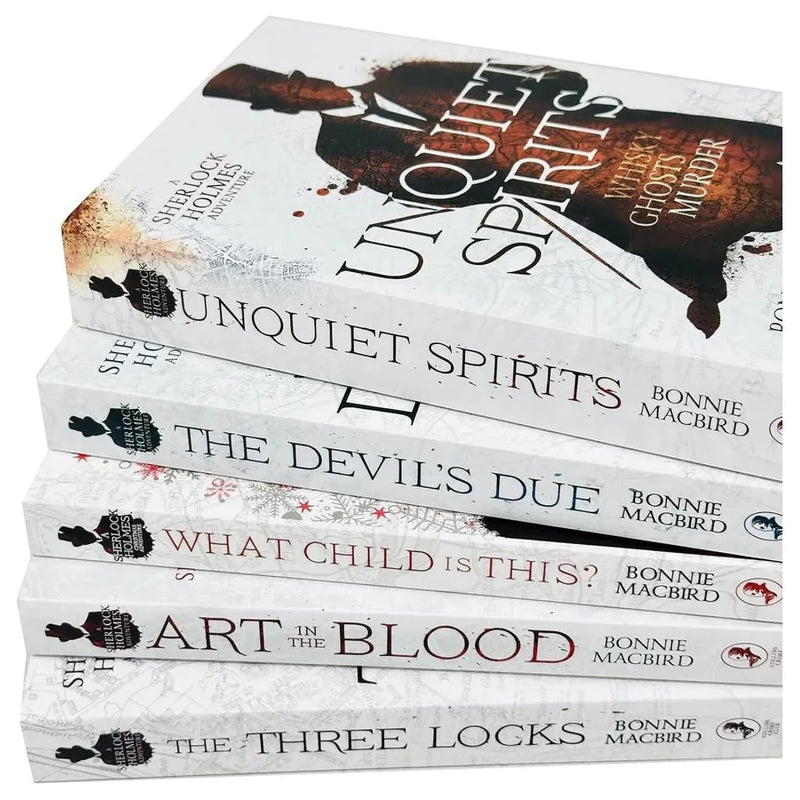 Sherlock Holmes Adventures Series 5 Books Collection Set By Bonnie Macbird - The Book Bundle