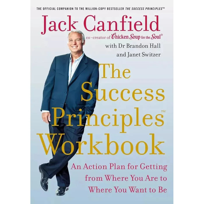 Jack Canfield 2 Books Set The Success Principles Workbook Paperback New - The Book Bundle