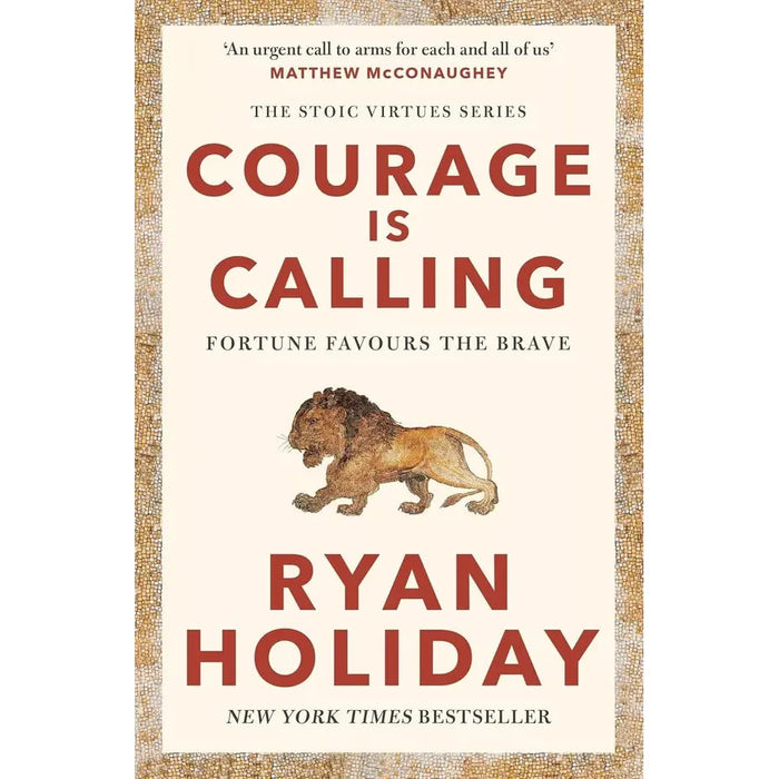 Ryan Holiday Collection 3 Books Set (Courage Is Calling, Ego is the Enemy) Hardcover - The Book Bundle